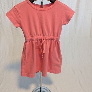 Primary Coral Kids Casual Dress
